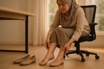 Cara Elak Kasut Ketat Waktu Petang - Rahsia Ramai Wanita Tak Tahu !