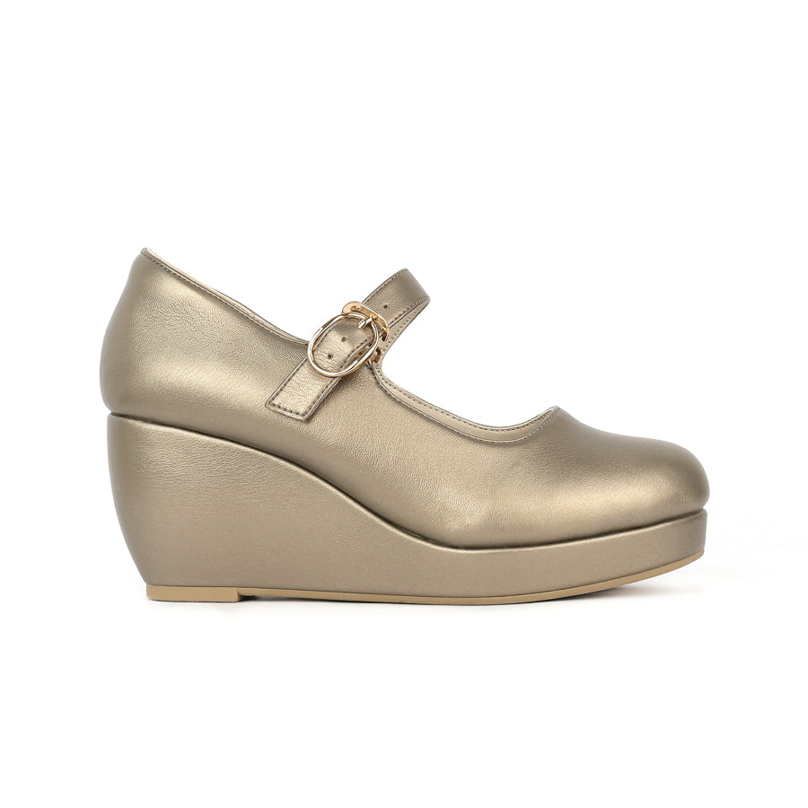 Ruby Mary Jane Buckle Wedge