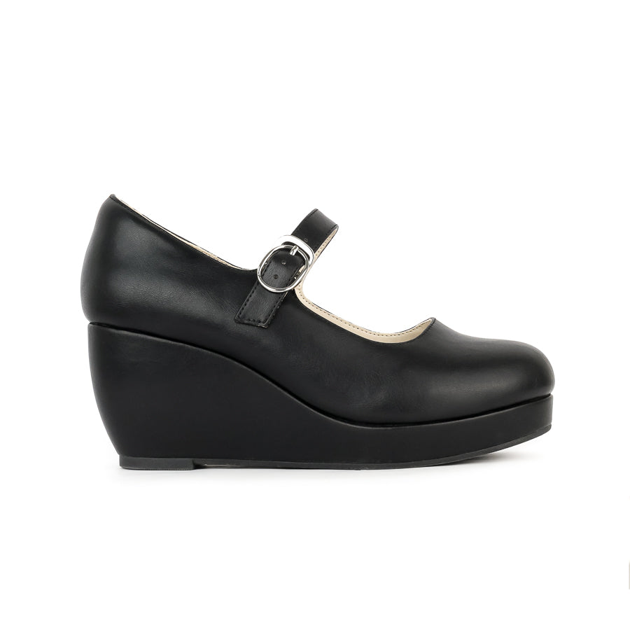 Ruby Mary Jane Buckle Wedge