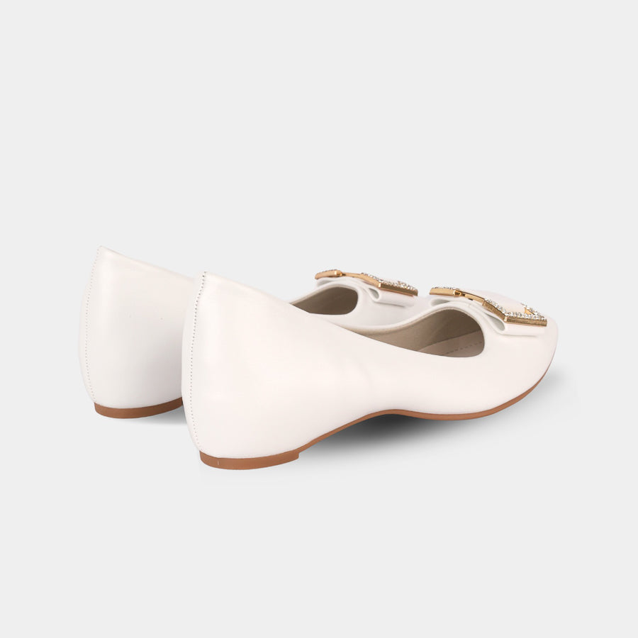 Ayra Diamond Ballerina Flats