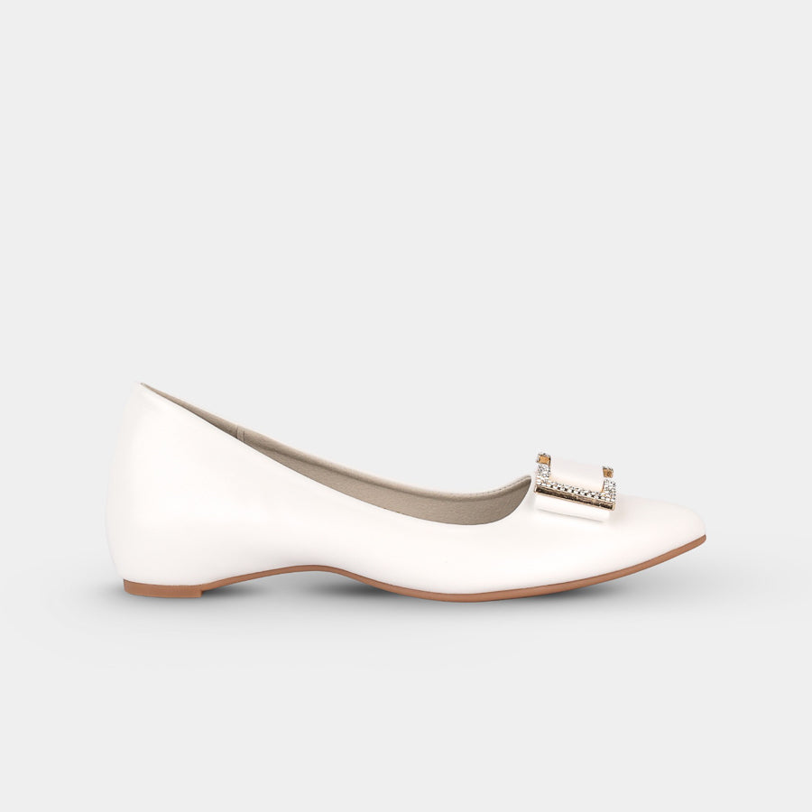 Ayra Diamond Ballerina Flats