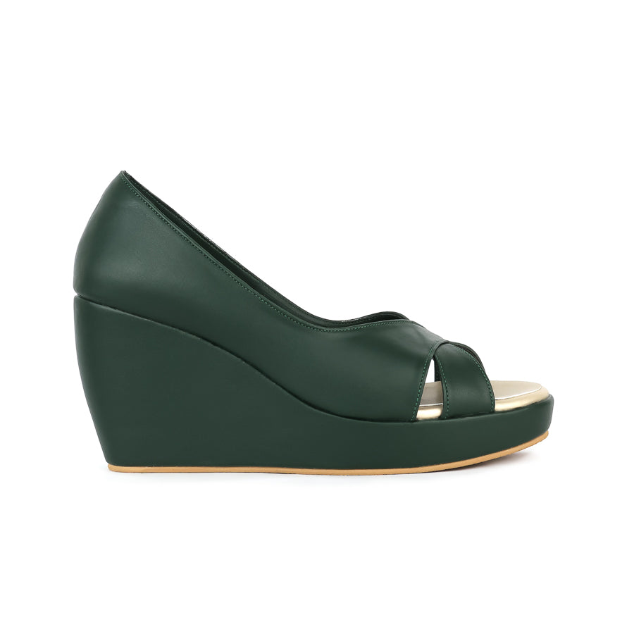 Rossa Peep Toe Wedge
