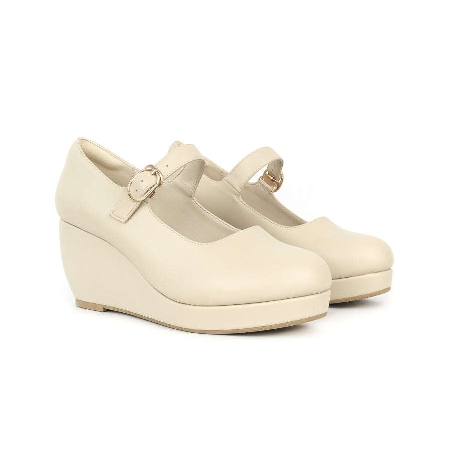 Ruby Mary Jane Buckle Wedge