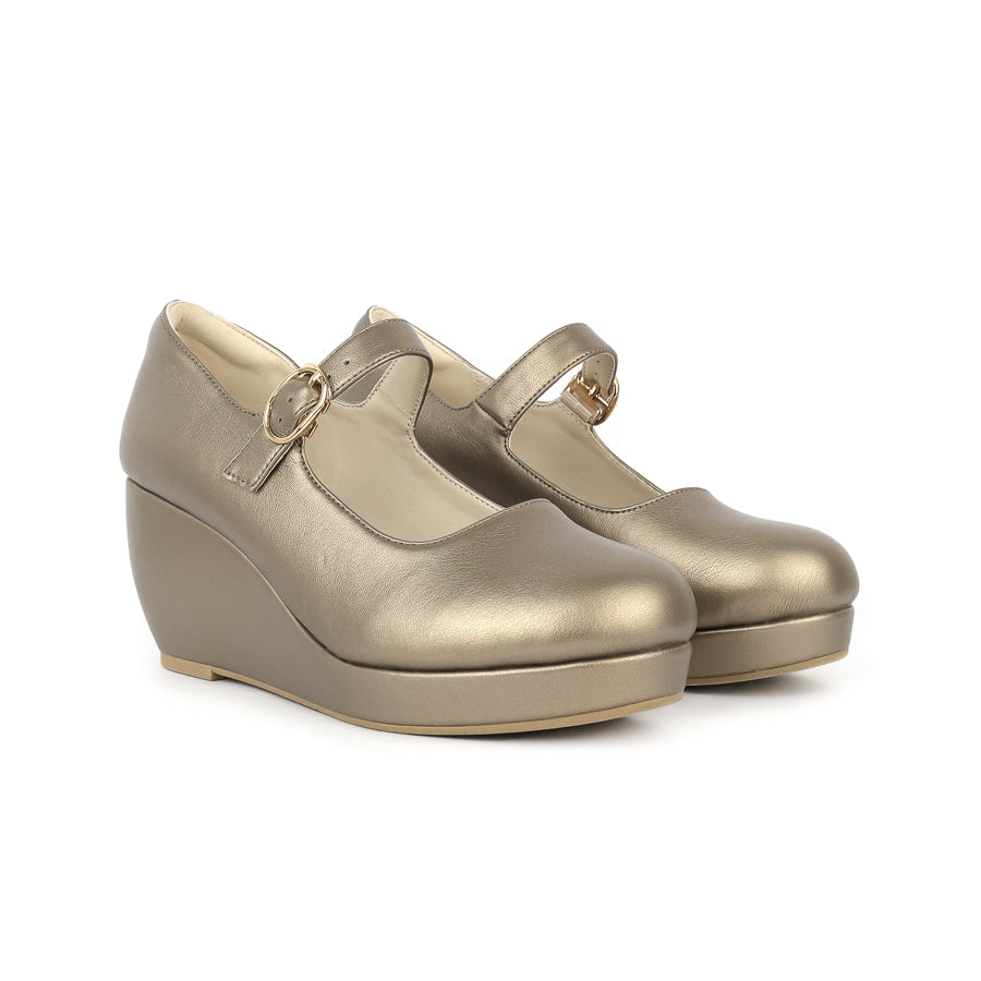 Ruby Mary Jane Buckle Wedge