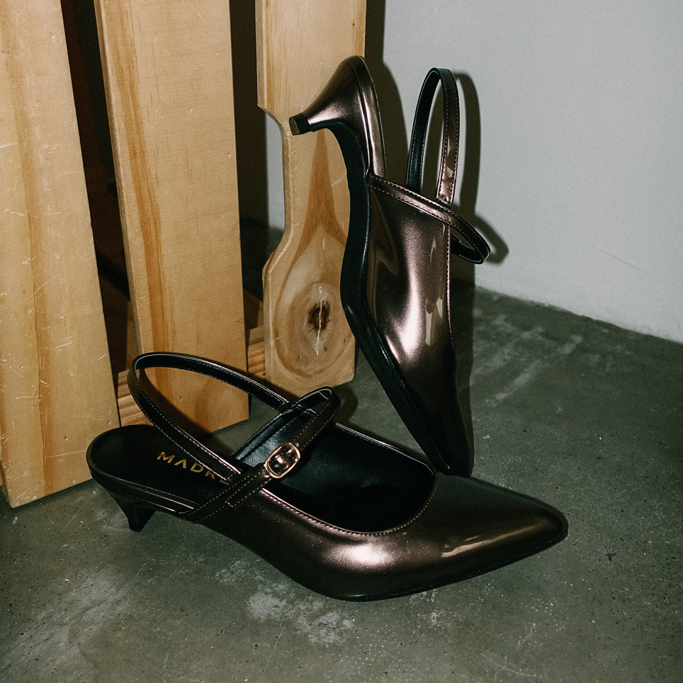 Sera Slingback Mary Jane Heel