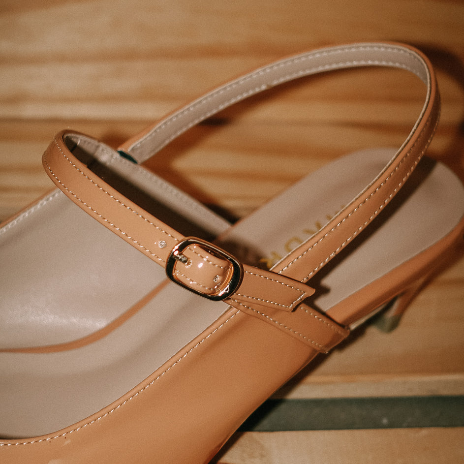Sera Slingback Mary Jane Heel