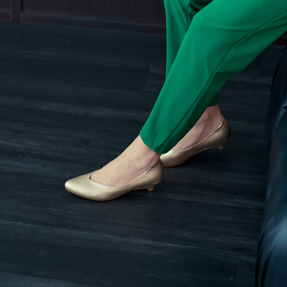 Vienna X Pointed Kitten Heel