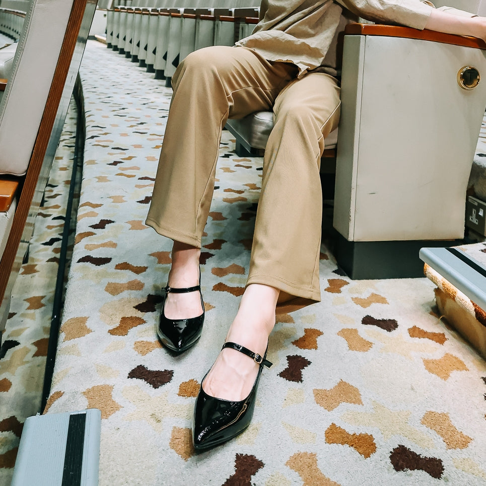 Sera Slingback Mary Jane Heel