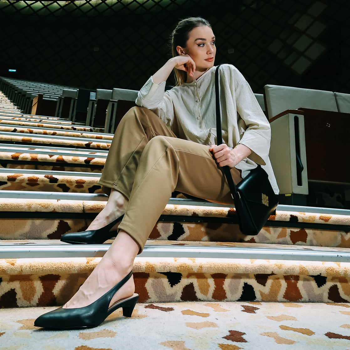 Tiffany Pointed Slingback Heel