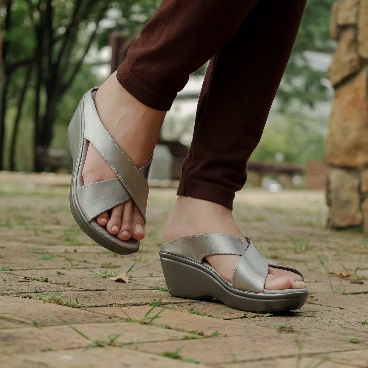 Safya Criss-Cross Sandal