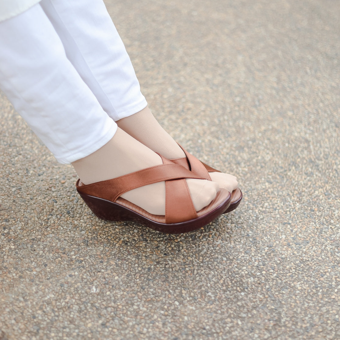 Safya Criss-Cross Sandal