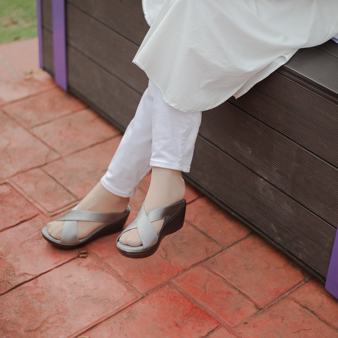 Safya Criss-Cross Sandal