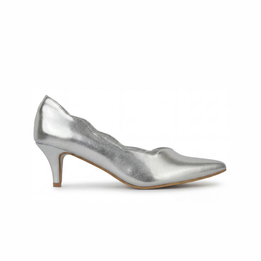 Diana Scallop Pump Heel