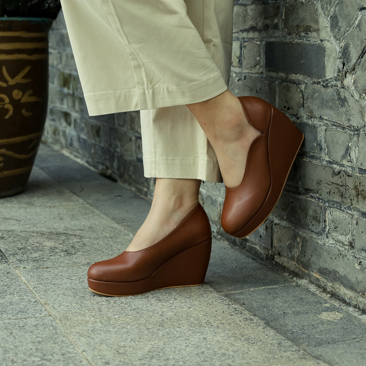 Cassy Pump Wedge