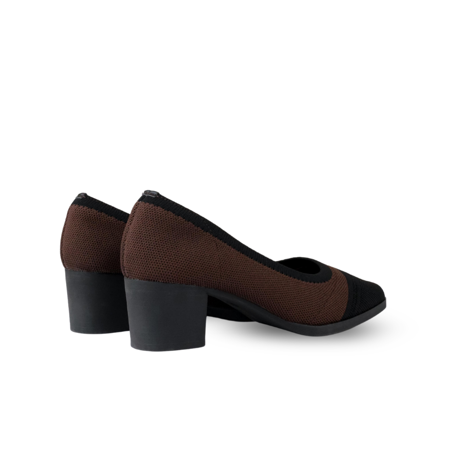 Twyla Knit Block Heel