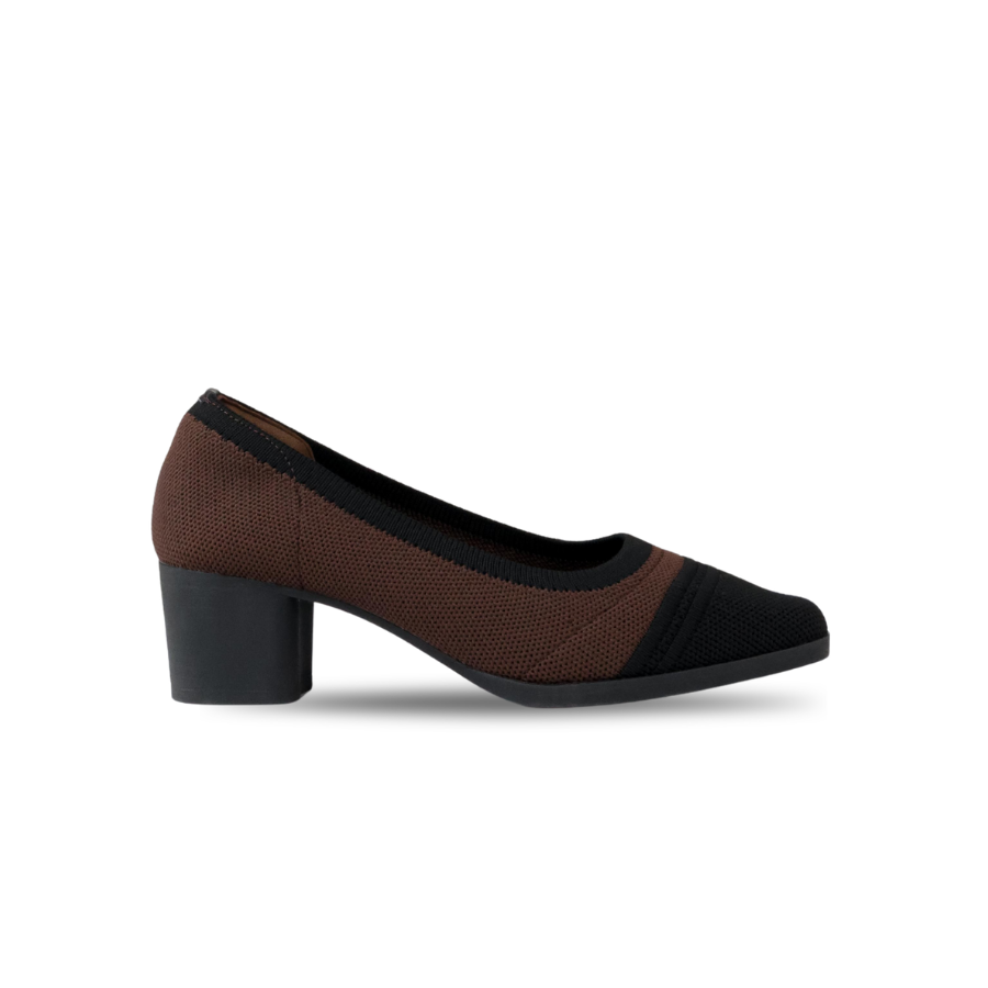Twyla Knit Block Heel