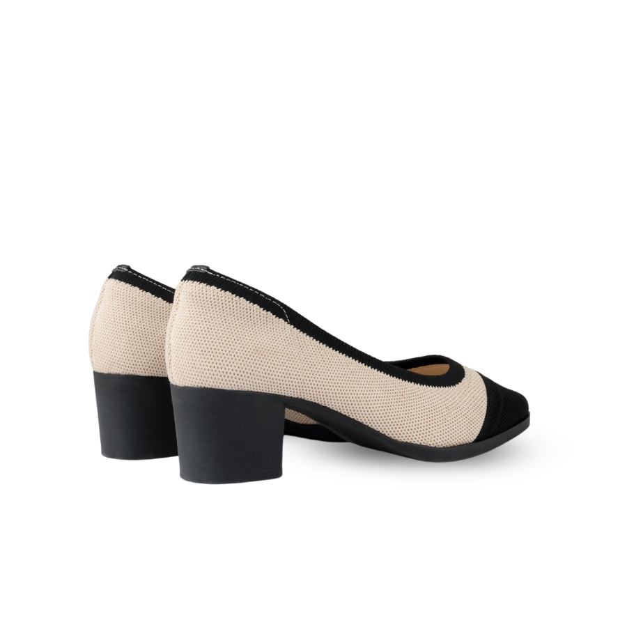Twyla Knit Block Heel
