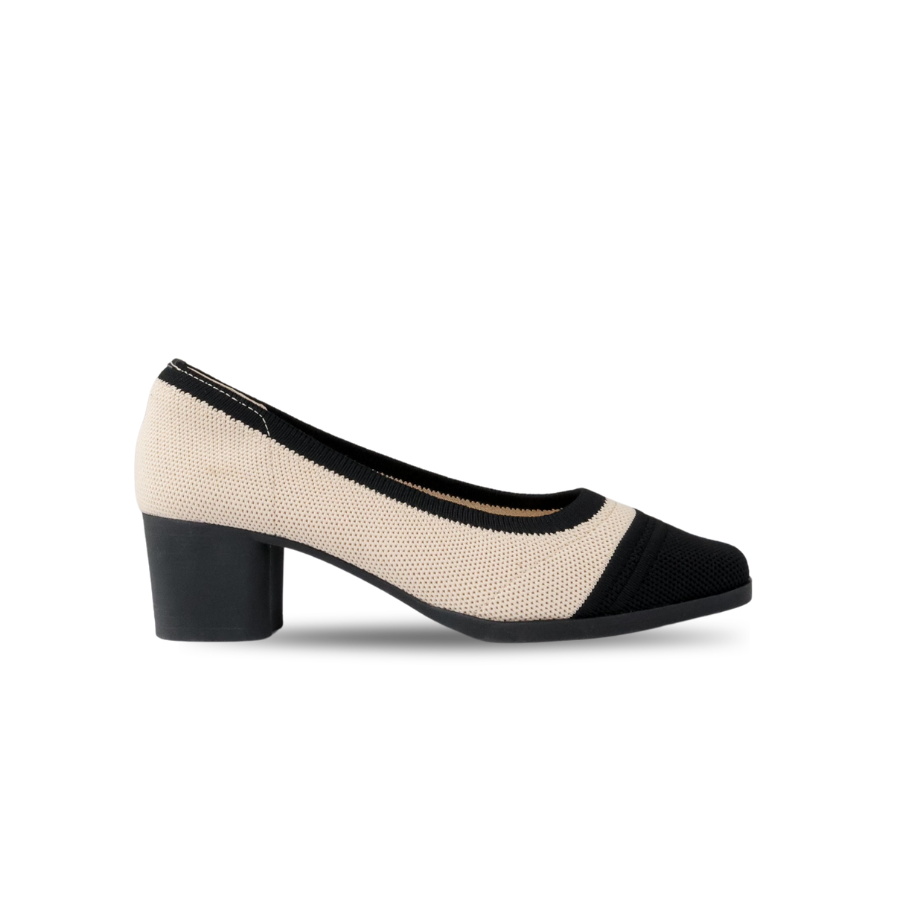 Twyla Knit Block Heel
