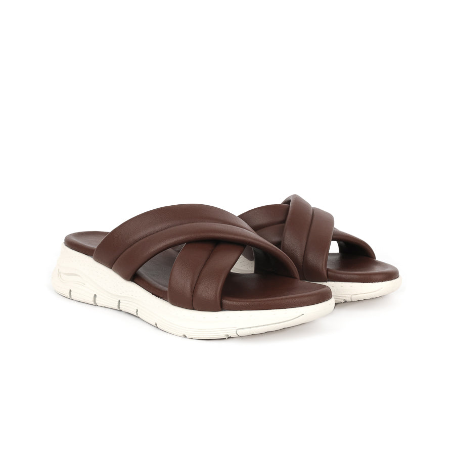 Rika Criss-Cross Cushion Sandal