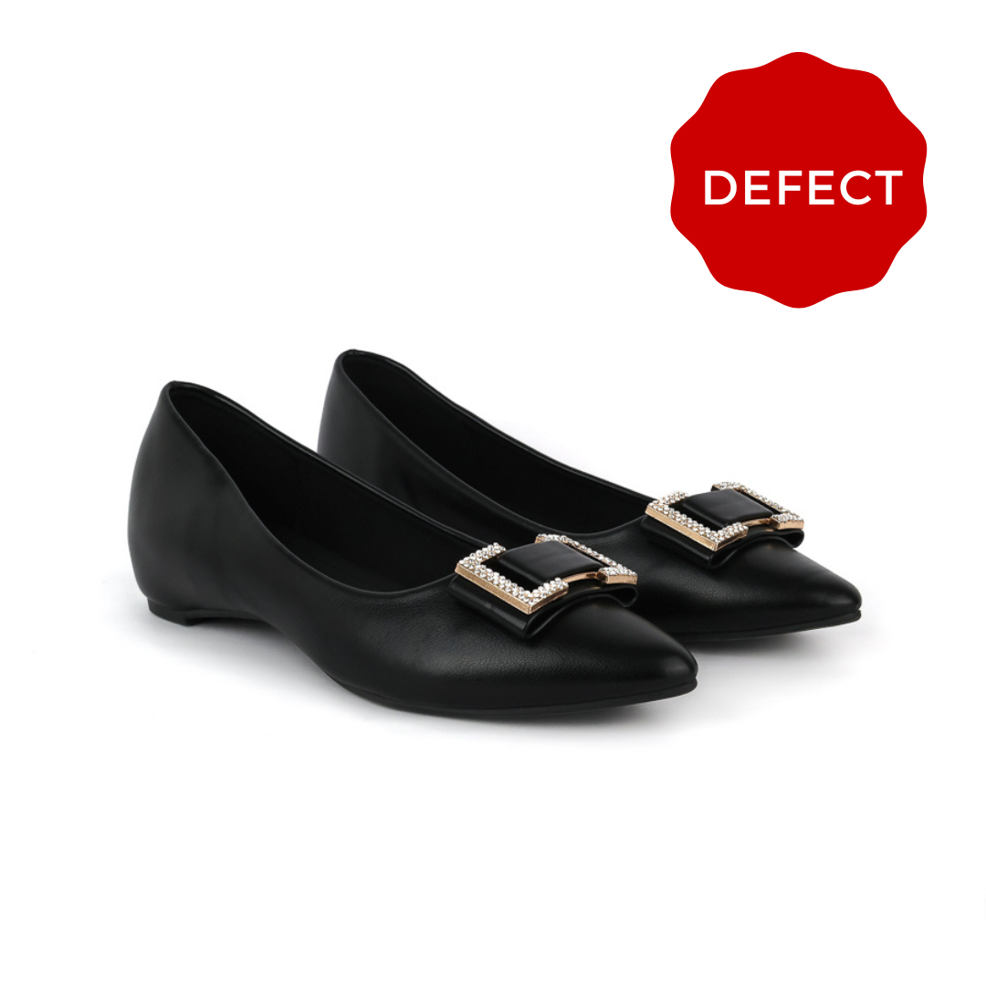 Defect Ayra Diamond Ballerina Flats
