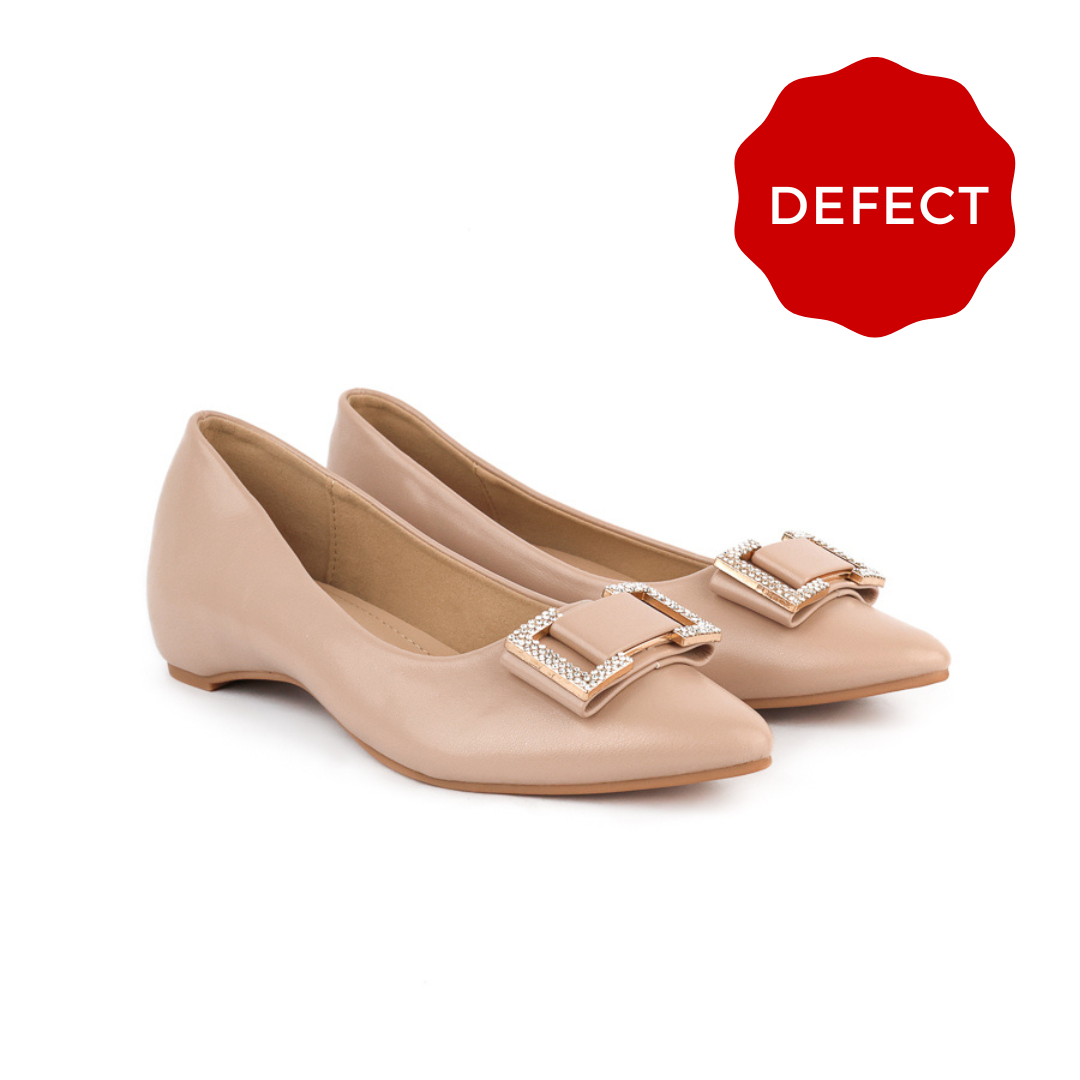 Defect Ayra Diamond Ballerina Flats
