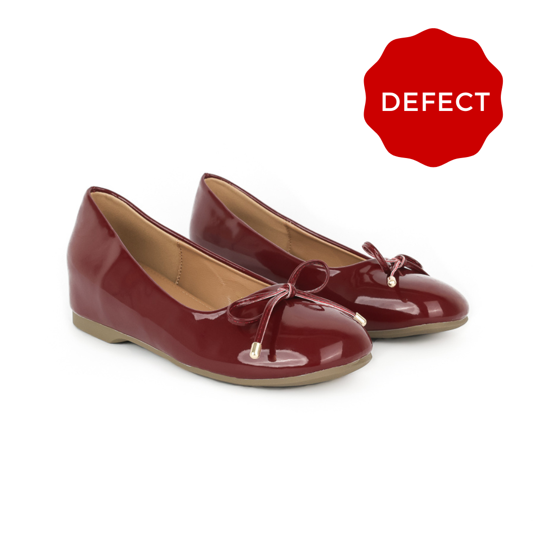 Defect Suri Ribbon Ballerina Flats