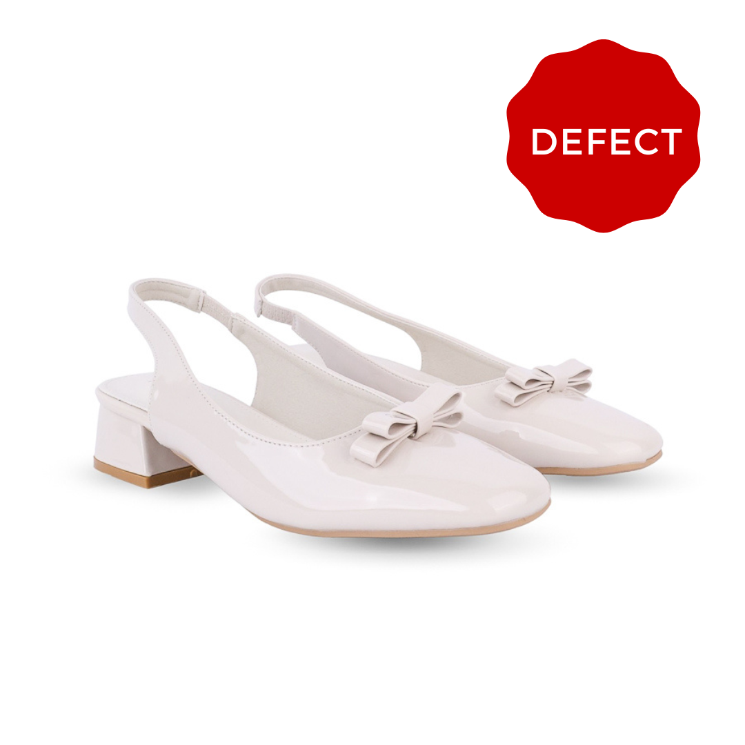 Defect Clara Slingback Pump Heel