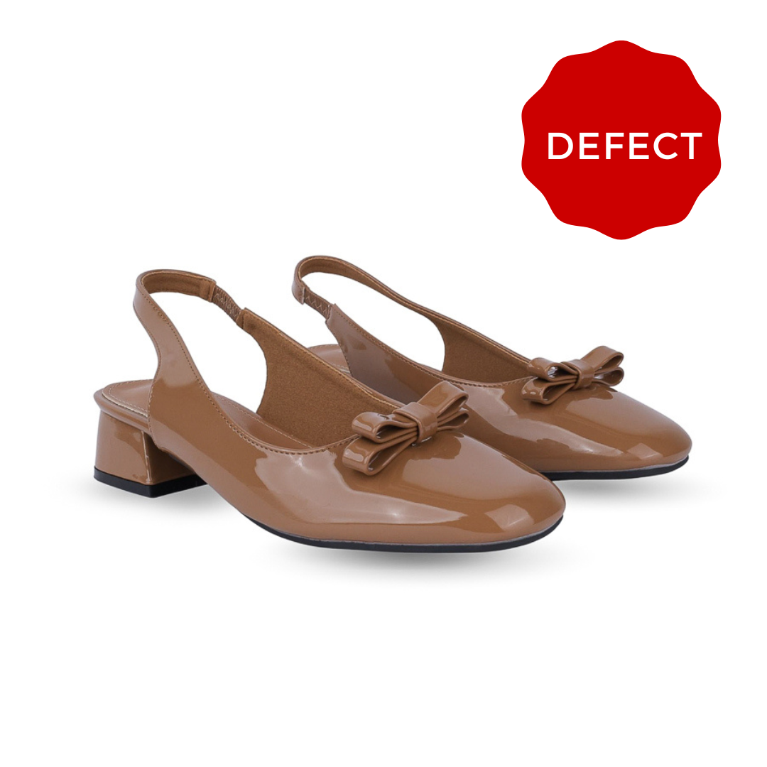 Defect Clara Slingback Pump Heel