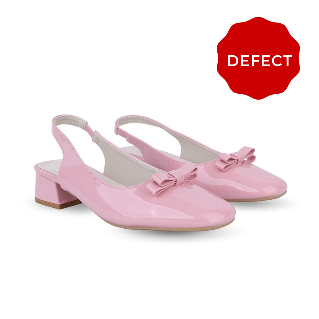 Defect Clara Slingback Pump Heel