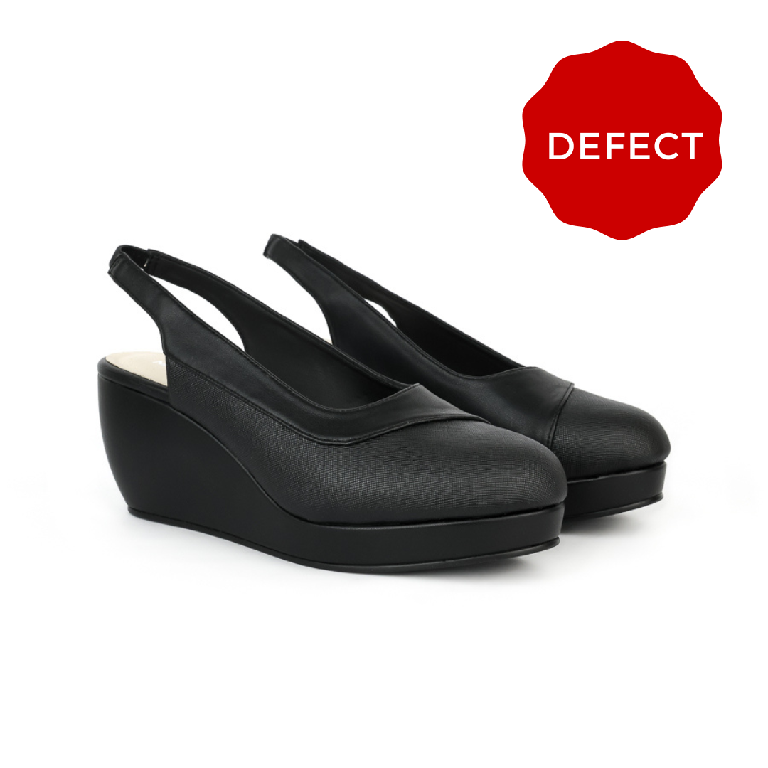 Defect Kayla Slingback Wedge