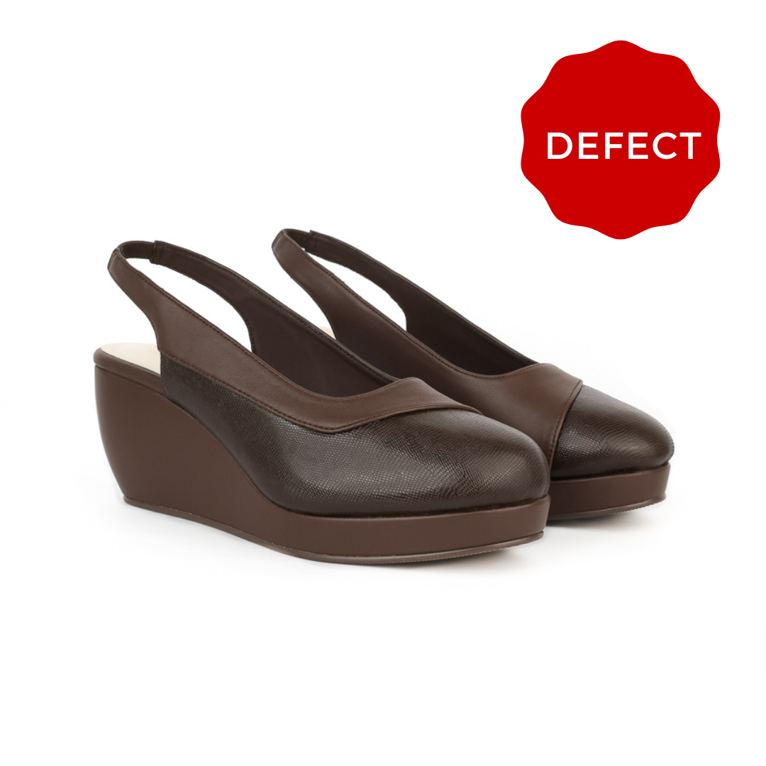 Defect Kayla Slingback Wedge