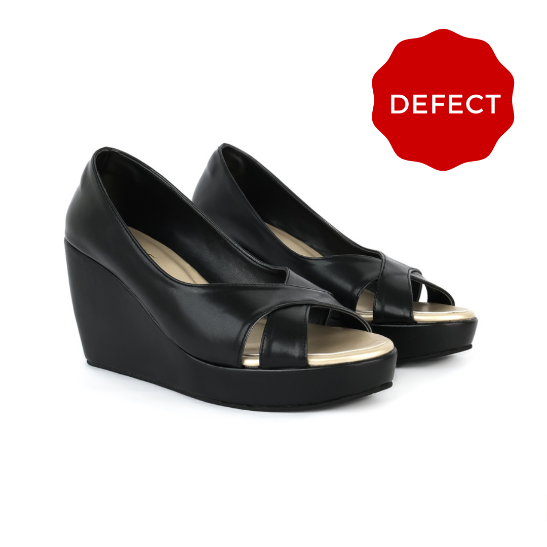 Defect Rossa Peep Toe Wedge