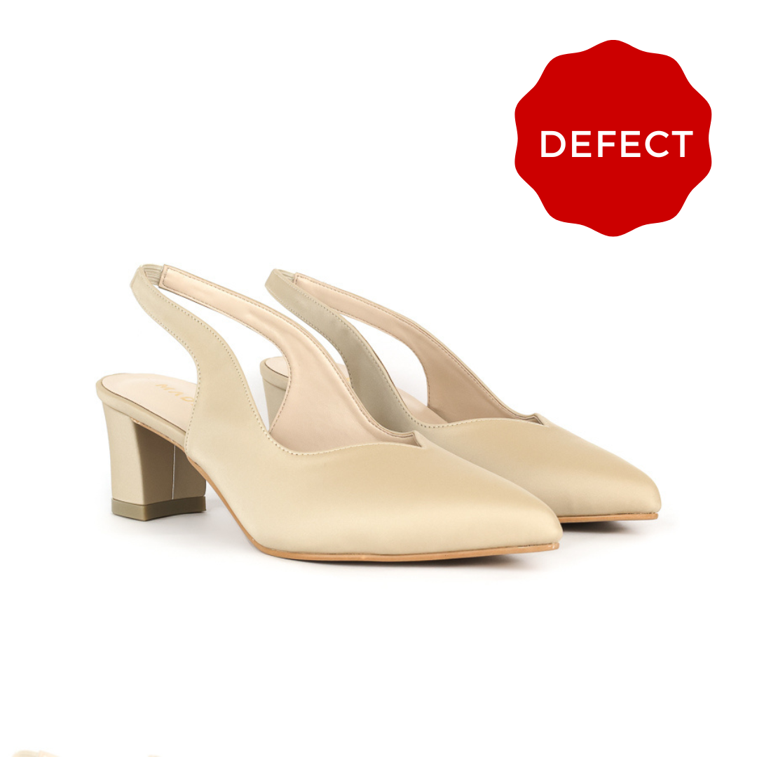 Defect Vivy Pointed Slingback Heel