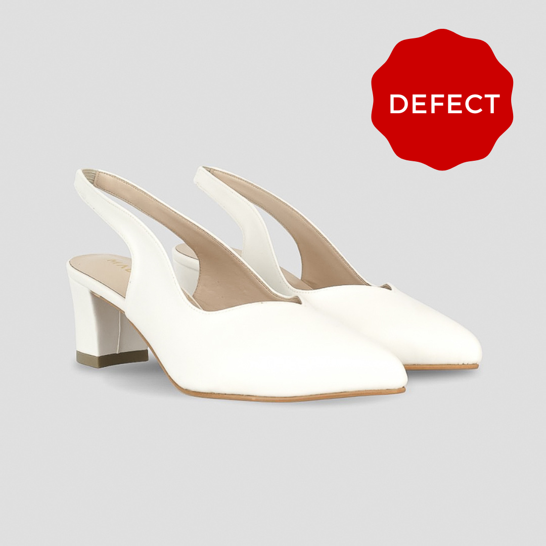 Defect Vivy Pointed Slingback Heel