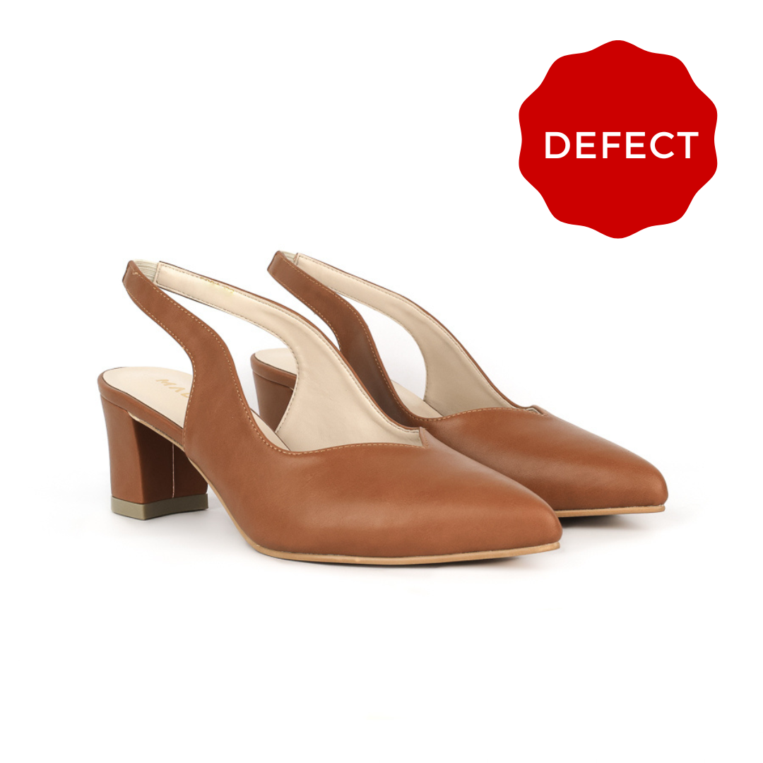 Defect Vivy Pointed Slingback Heel