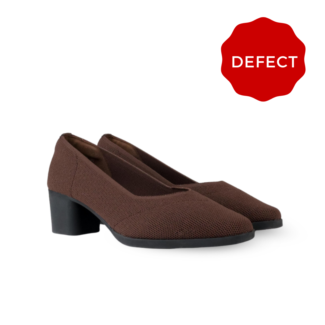 Defect Emma Knit Block Heel
