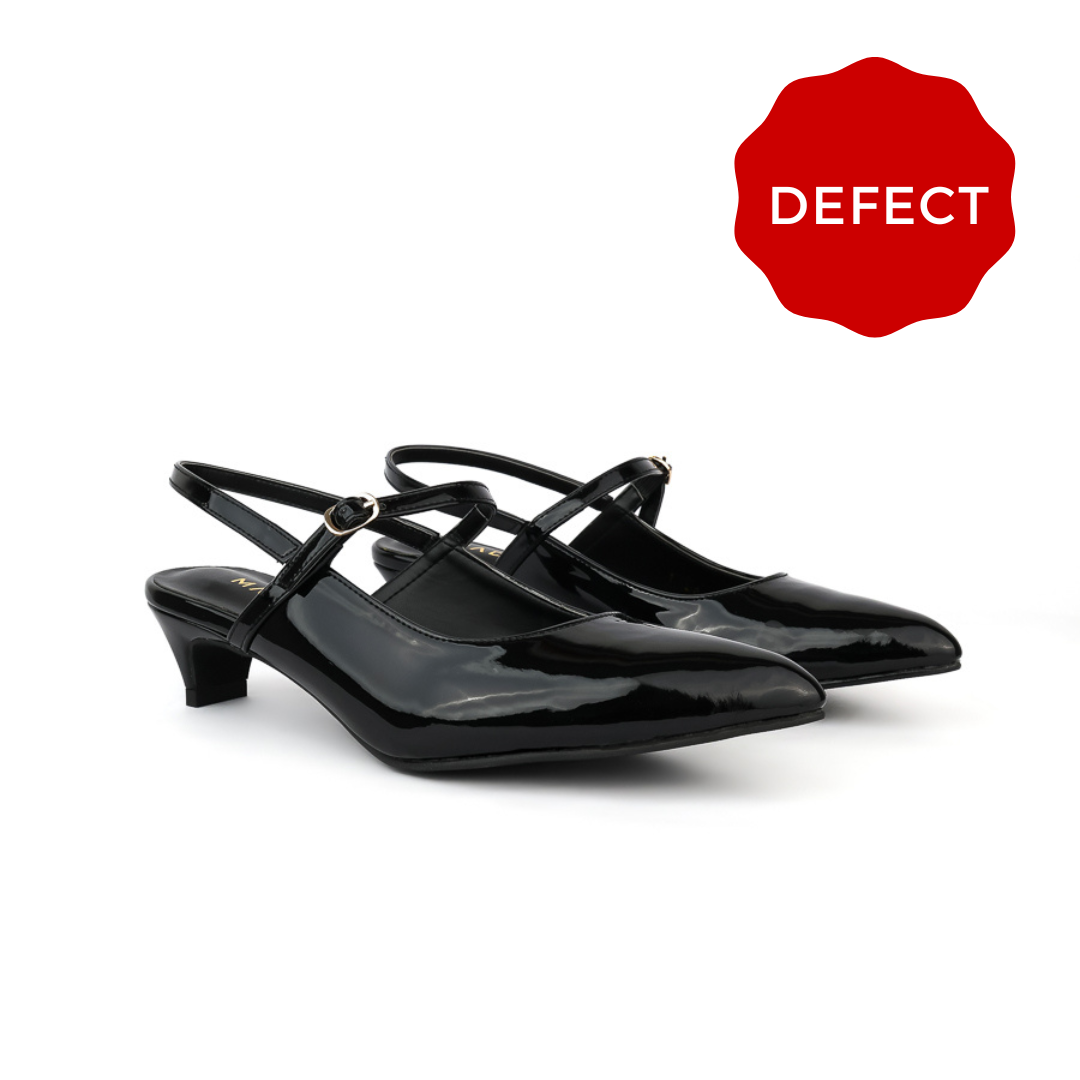 Defect Sera Slingback Mary Jane Heel