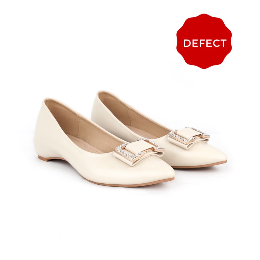 Defect Ayra Diamond Ballerina Flats