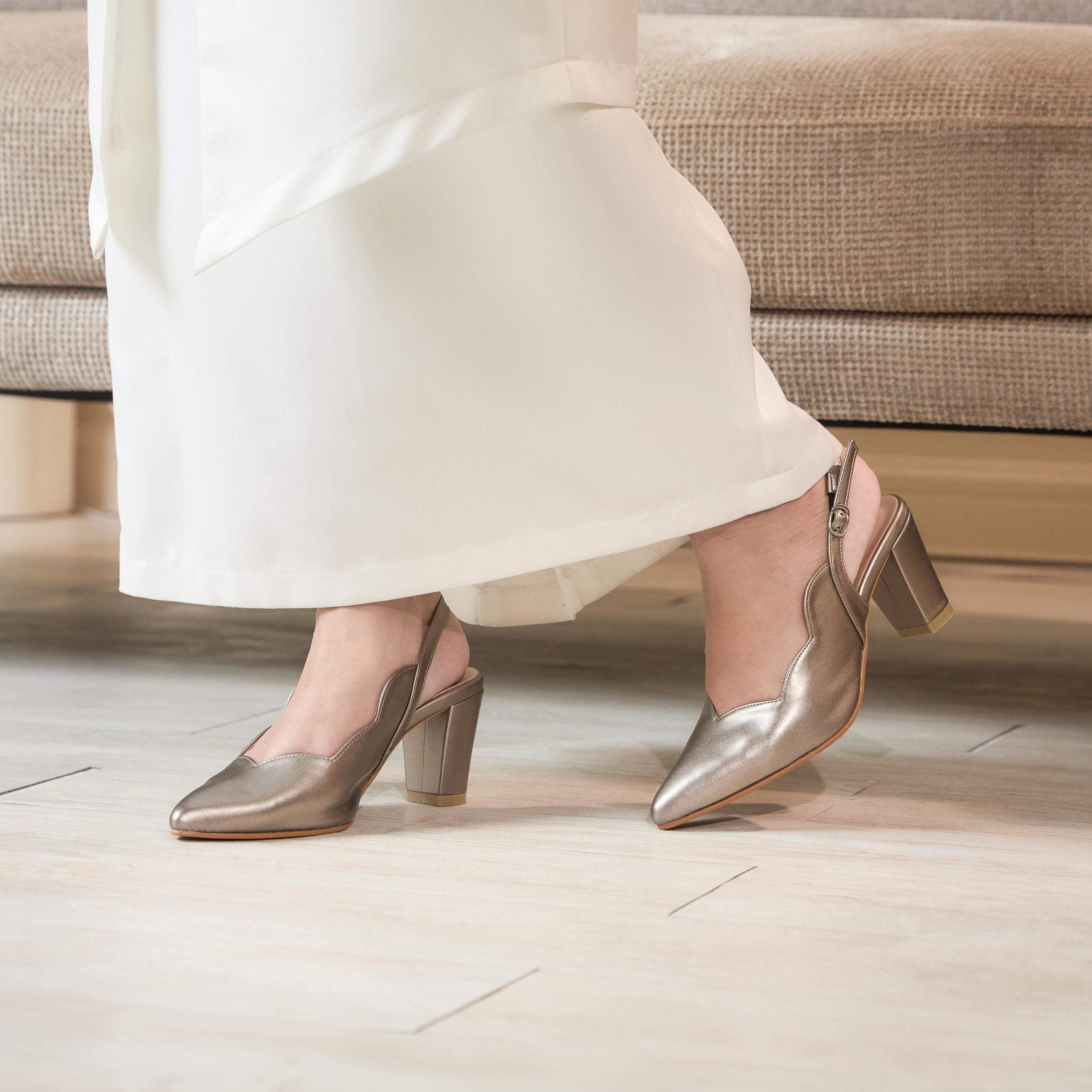 Lilea Pointed Slingback Heel
