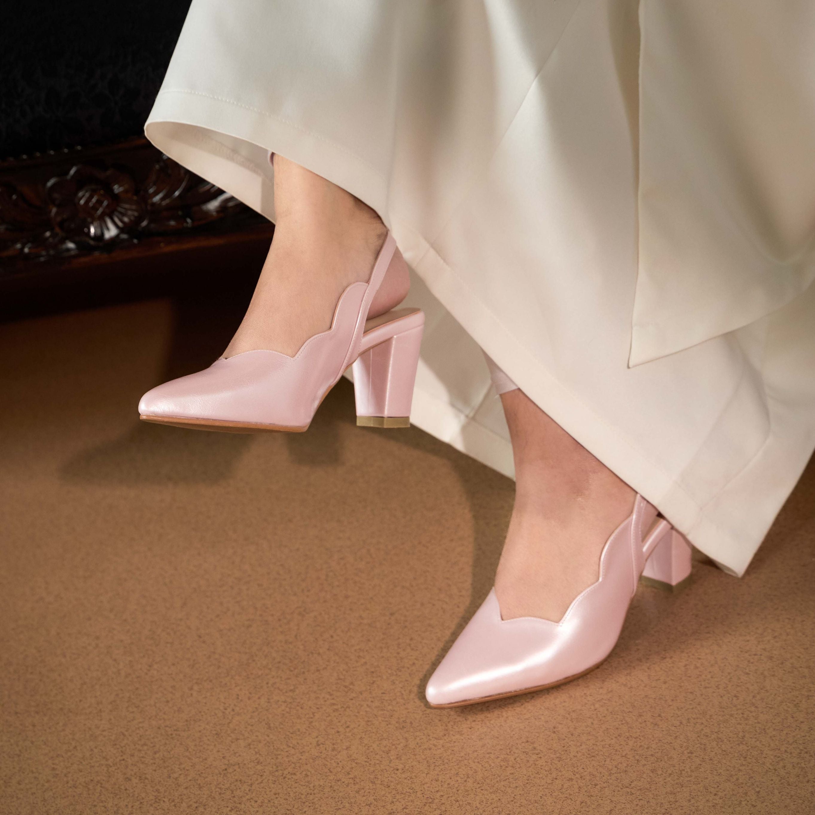 Lilea Pointed Slingback Heel