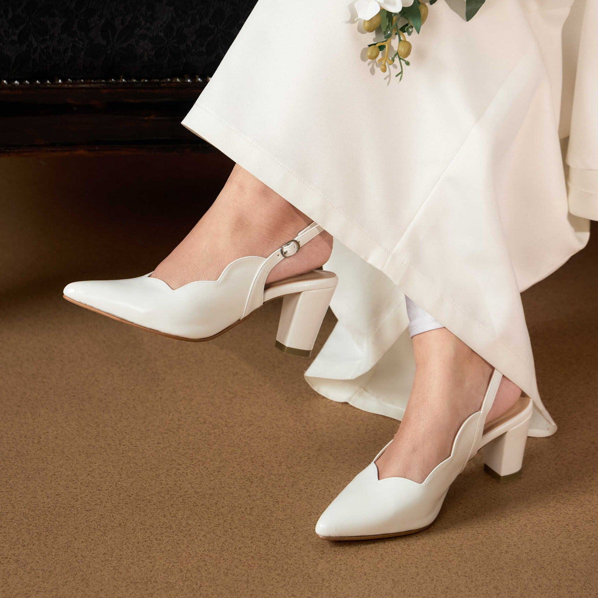 Lilea Pointed Slingback Heel
