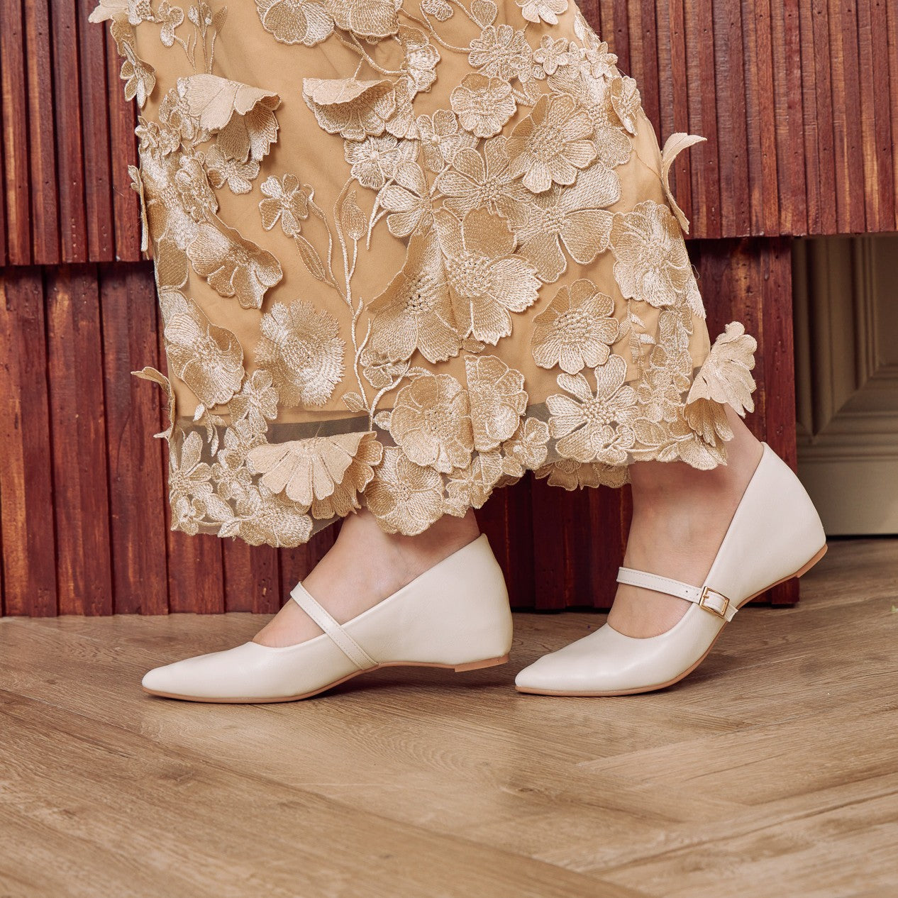 Nelly Mary Jane Ballerina Flats