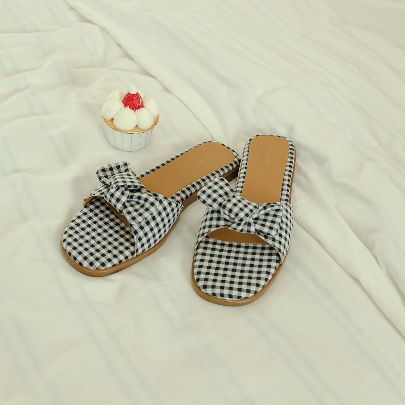 Lola Bow Slip-On Flats