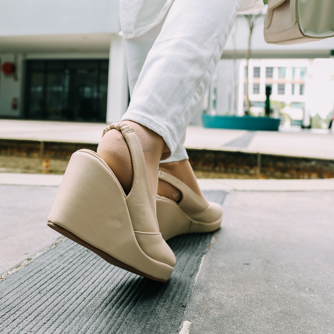Reana X Slingback Wedge