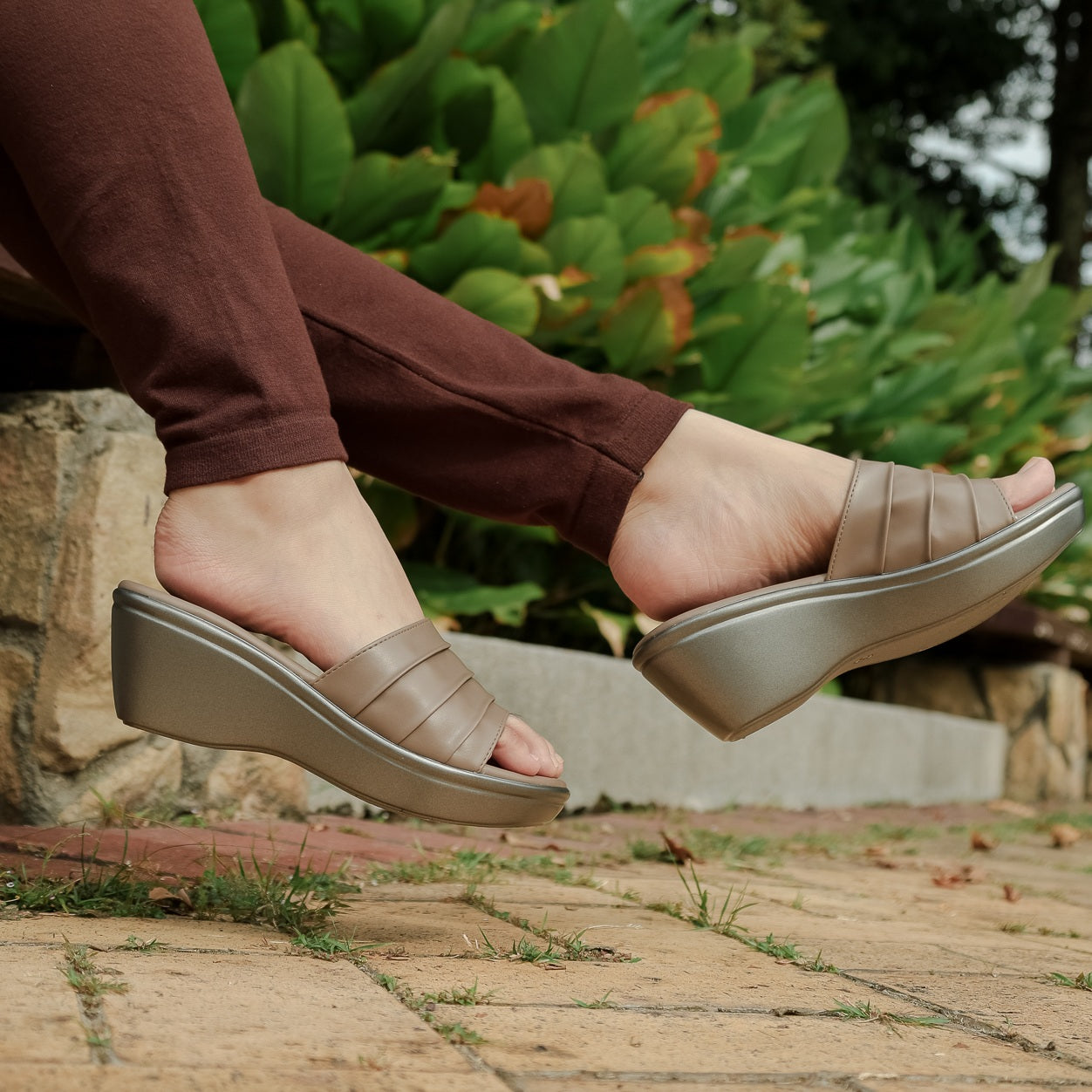 Selma Pleated Sandal