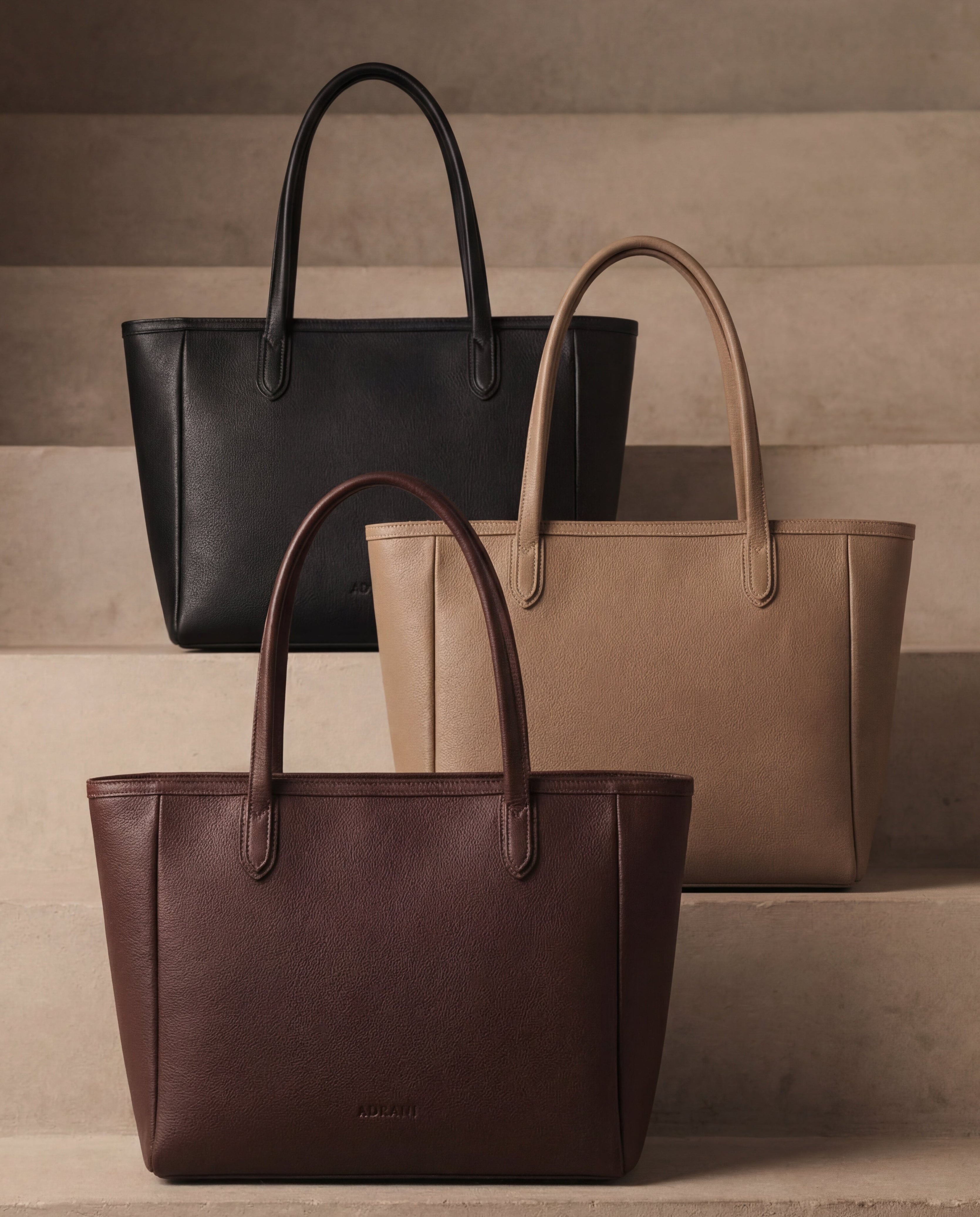 Stella Leather Tote Bag by ADRANI
