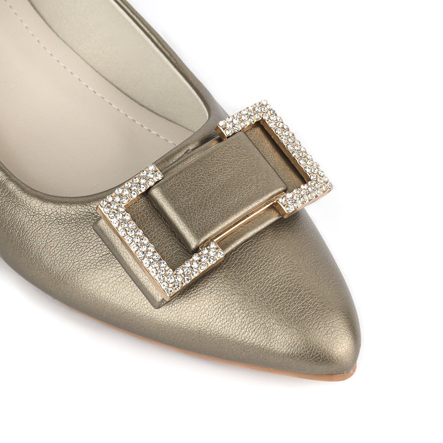 Ayra Diamond Ballerina Flats