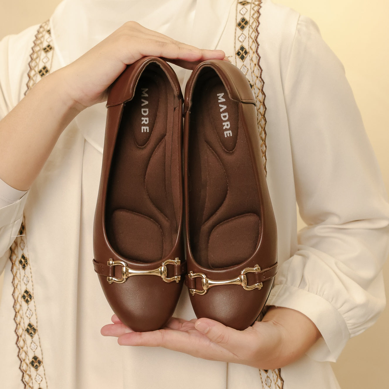 Evelyn Horsebit Flats