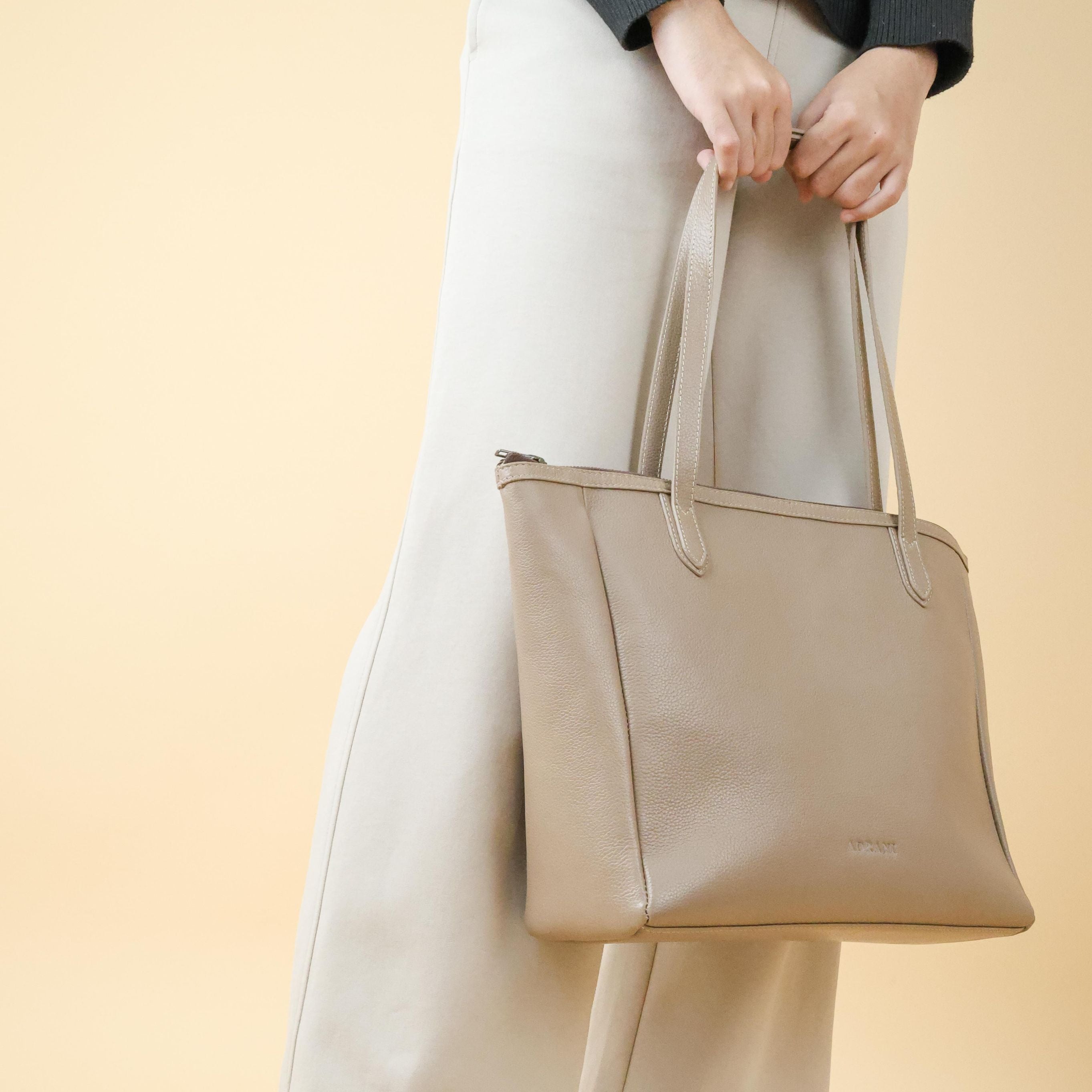 Stella Leather Tote Bag by ADRANI