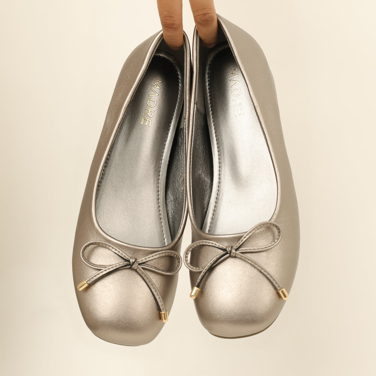 Defect Suri Ribbon Ballerina Flats